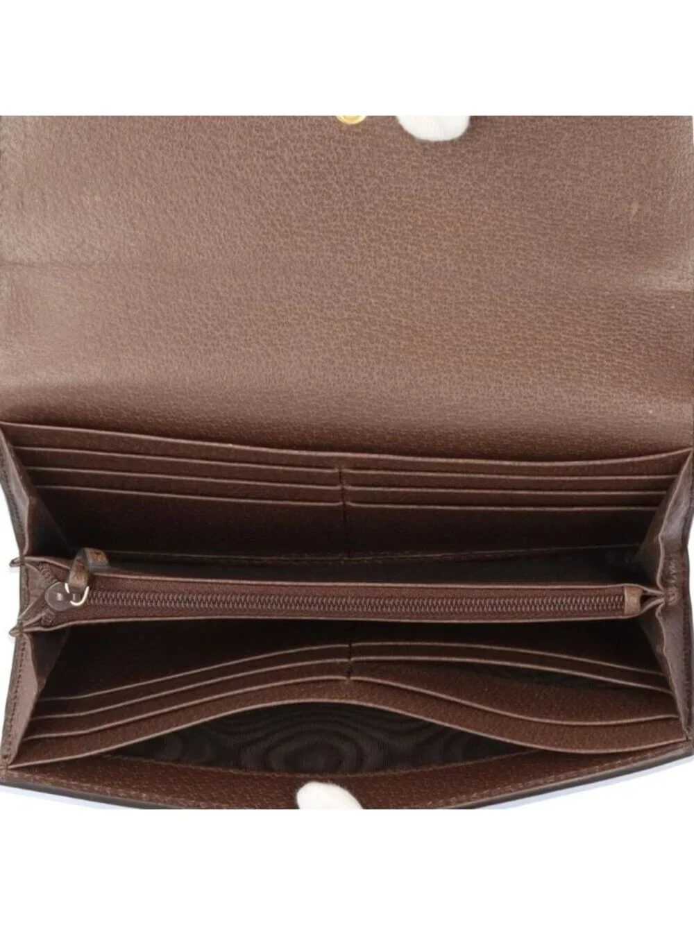 Gucci GG Continental Wallet Sherry Line Supreme Canvas - Picture 5 of 9